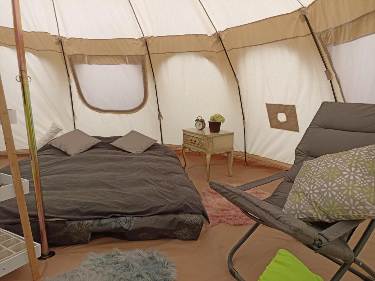Natuur-Like Glamping In Bosland NeerNeerpelt المظهر الخارجي الصورة